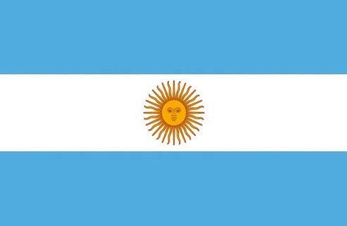 Flag of ARGENTINA