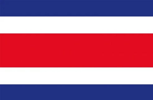 Flag of COSTA RICA