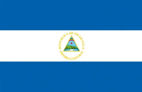 Flag of NICARAGUA