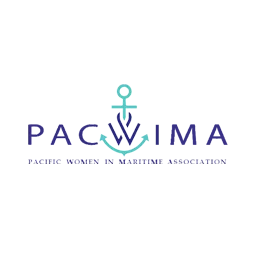 Logo de PacWIMA, Pacific Women in Maritime Association