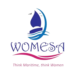 Logo de WOMESA, Think Maritime, think Women